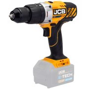 JCB 18V Cordless Combi Drill, Variable Speed & LED Light - Bare Unit - 21-18CD-B